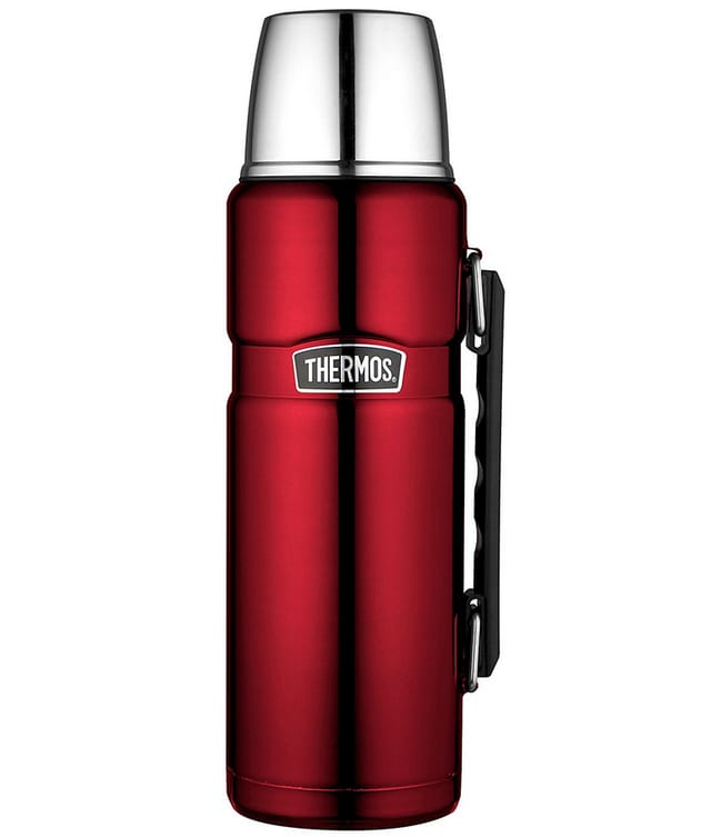 Isolierte flasche 1,2 l rot - Thermos - 184803