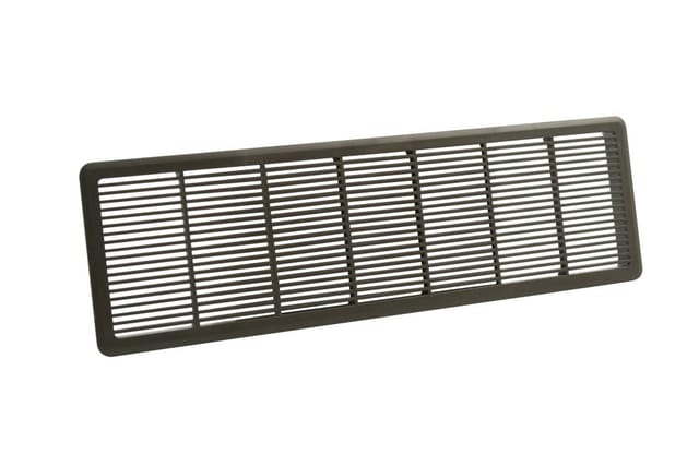 Möbellüftung 220x60 mm, braun Lüftungsgitter - Marley
