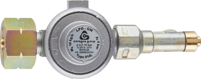 Regler 14,0 kg/h 4bar Kombi x g 3/8 mit sbs - TGO