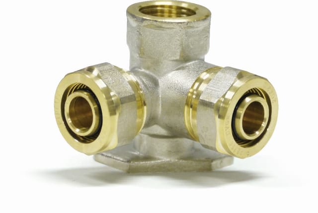 Schraubfitting Wandwinkel V- 90° 20 x 2 - 1/2" IG - 20 x 2