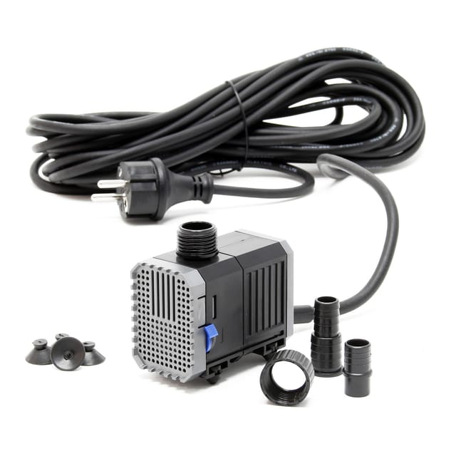 CHJ-500-10 eco Teichpumpe 500 l/h / 7 w, energiesparende Filterpumpe, Bachlaufpumpe für Koiteiche, Umwälzpumpe, Gartenteichpumpe - Sunsun