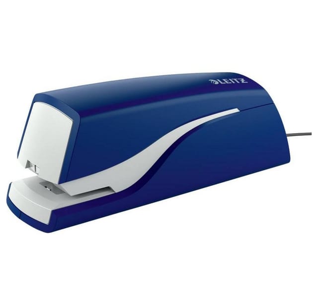 Leitz - Elektroheftgerät NeXXt fest 10 Bl. (80 g/m²) e1 Metall/Kunststoff blau