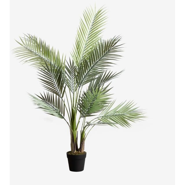 Sklum - Dekorative Kunstpalme 125 cm ↑125 cm