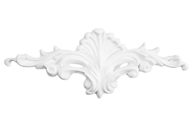 Grand Decor - 1 Ornament - Stuck aus pu, stoßfest & hart - Dekoration große Auswahl: W815