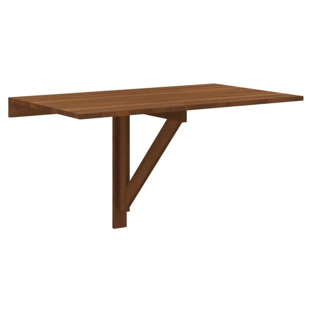 Wand-Klapptisch Braun Eichen-Optik 100x60x56 cm Holzwerkstoff - Vidaxl