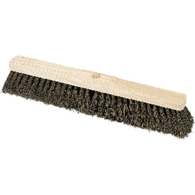Nölle Profi Brush - Saalbesen Besenhaar, 6 Reihig, 40 cm schwarz