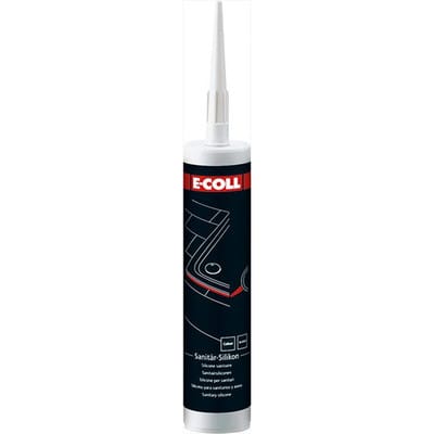 Eu Sanitär Silikon 310ml grau - E-coll