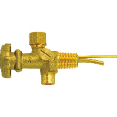 GCE - Kleinstflaschenventil Propan G3/8' links mit