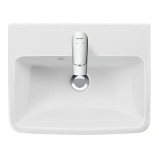 Duravit - No.1 Handwaschbecken, mit Hahnloch, mit Überlauf,