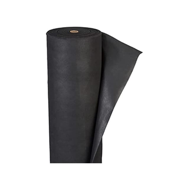 Suinga - Dämpfungs und Anti Unkraut Netz Schwarz 1 x 50 Meter, 150 gr/m2