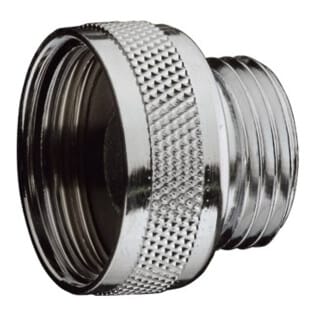 Gewindenippel dn 15/DN 20 chrom