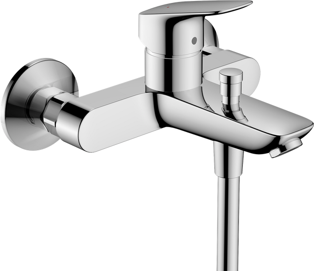 Logis C2 Wannen-/Brausemischer mit 2-Gang-Kartusche verchromt - 71401000 - Hansgrohe