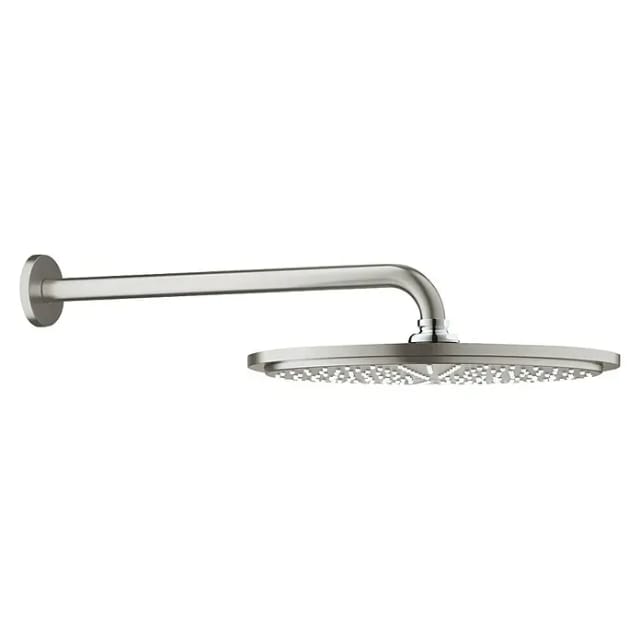 Rainshower - Kopfbrause Cosmopolitan 310 mit Arm 38 cm, 1 Strahlart, Supersteel 26066DC0 - Grohe