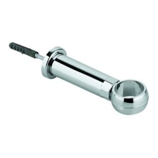 Grohe Spülrohrschelle verdeckte Befestigung für Spülrohr 28mm, Chrom