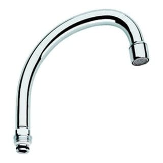 Grohe Rohrauslauf schwenkbar Ausladung 140mm M22x1, Chrom, Verschraubung M22x1, Ausladung 235mm