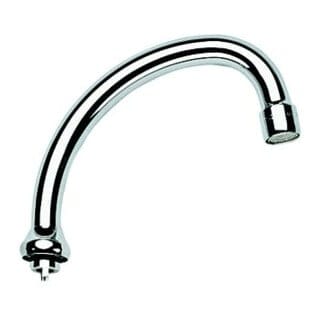 Rohrauslauf Ausladung 140mm schwenkbar mit Anschlag, Chrom, Verschraubung 3/4', Ausladung 140mm - Grohe