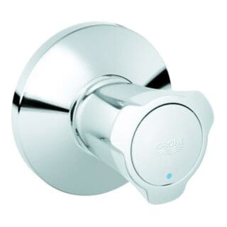 Costa Unterputz-Ventil Oberbau Einbautiefe stufenlos 10-35mm, Blaue Markierung, Chrom - Grohe