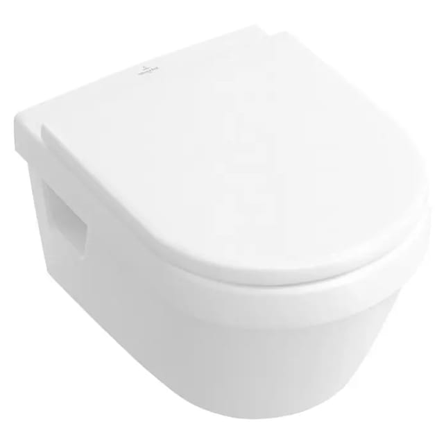 Architectura - Wand-WC, mit Sitz SoftClose, Rimless, mit CeramicPlus Alpinweiß 5684HRR1 - Villeroy&boch