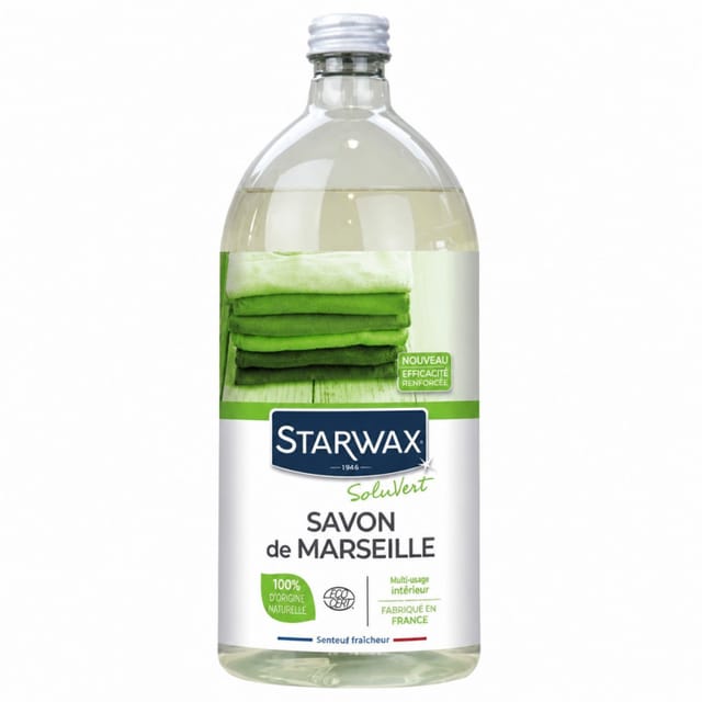 Savon de marseille 1l Ecocert Soluvert
