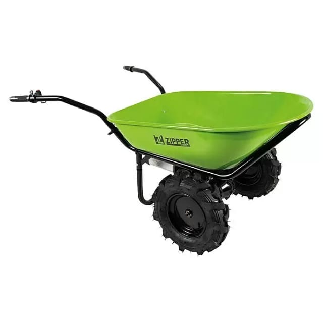 Zipper Akku-Schubkarre ZI-EWB260 Schubkarre Gartenwagen 260l 2-Rad-Schubkarre