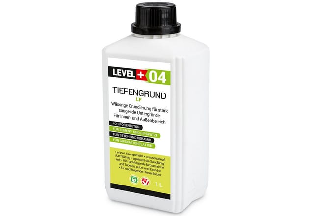Level+ Universal Grundierung Acryl Tiefgrund Haftgrund L+04 - 1L