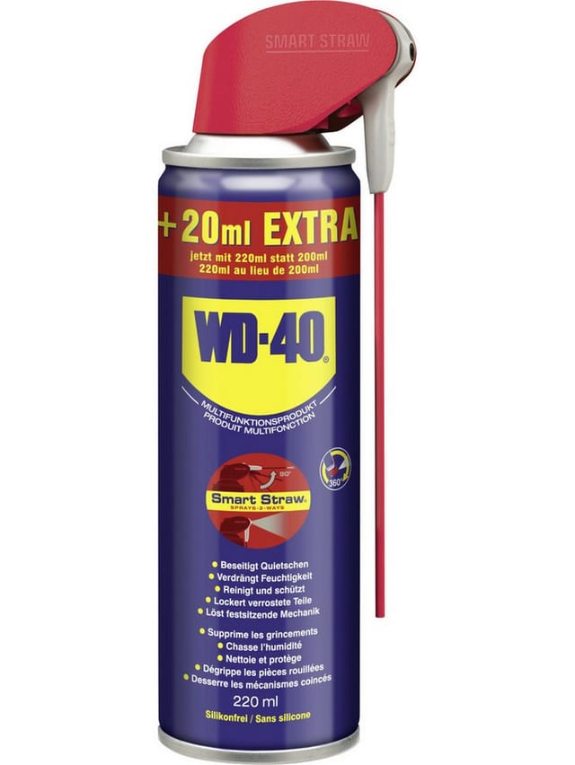 WD40 Multifunktionsprodukt Smart Straw 200+20ml