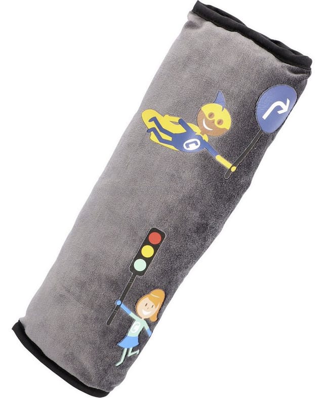 Kids Gurtkissen grau Gurtpolster - Cartrend