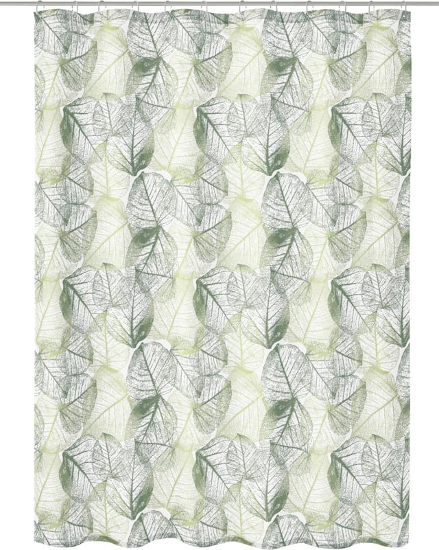Kleine Wolke Duschvorhang grün Dill Selva 180 x 200 cm Duschvorhänge