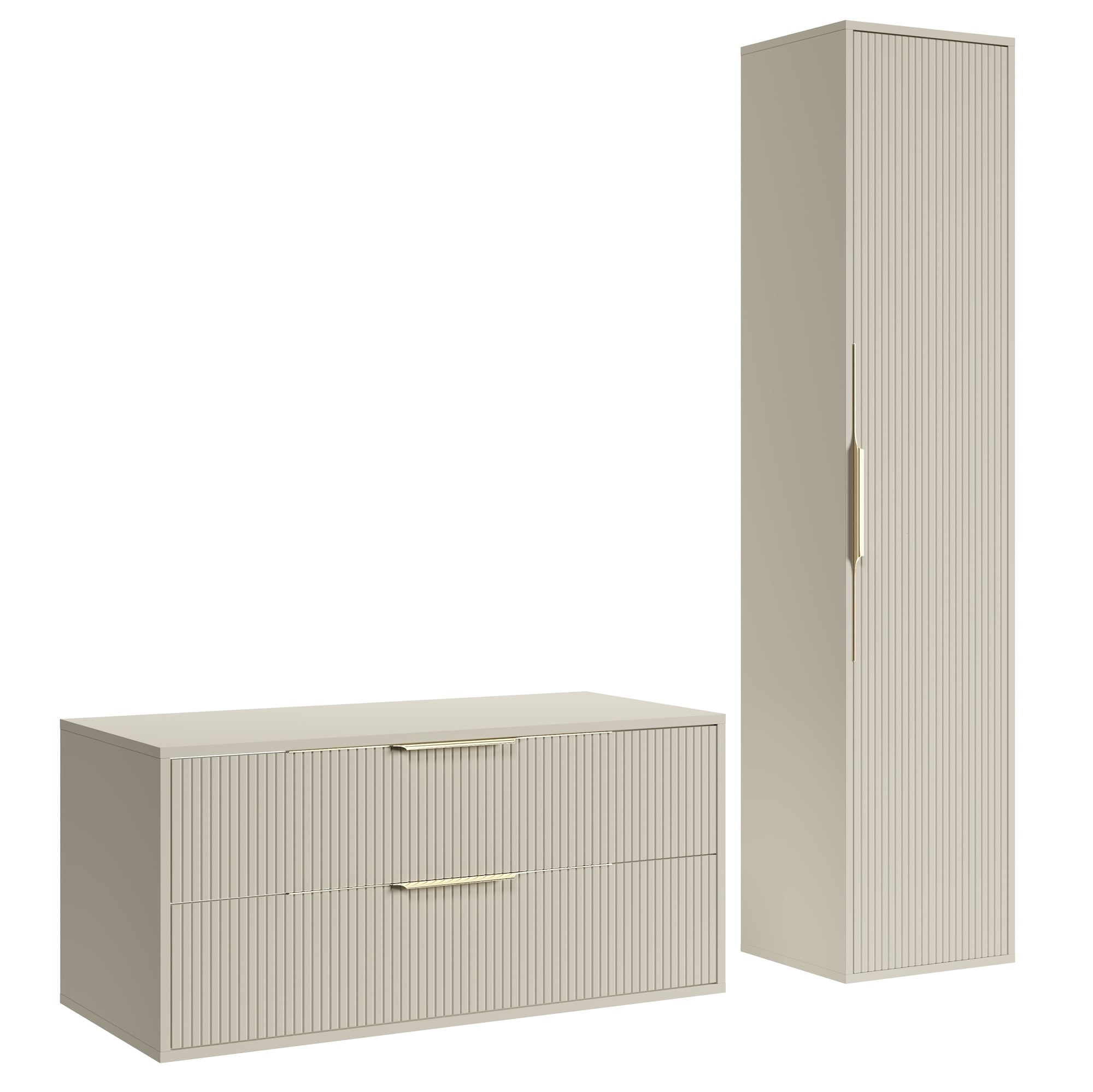 Badplaats Waschbeckenunterschrank Rimini 100 X 46 Cm Cashmere -