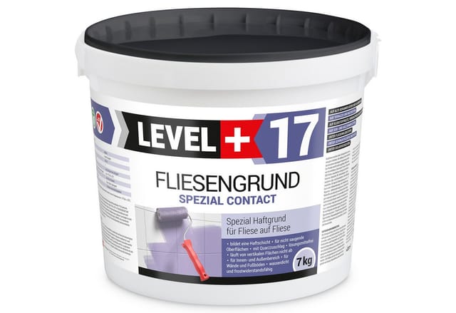 Level+ - level+ Fliesengrund Haftgrund Quarzgrund Fliesengrundierung L+17 - 7KG
