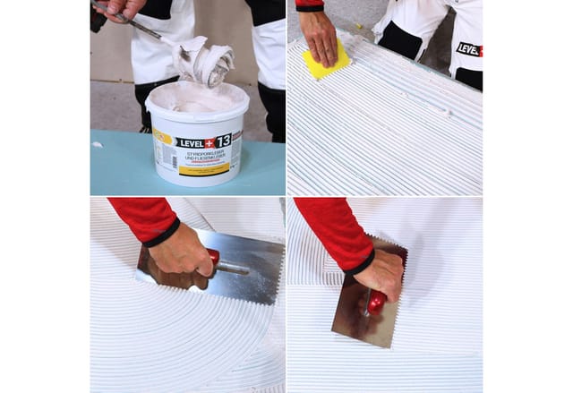 Level+ - level+ Styroporkleber Dispersionkleber Dekor Deckenplatten L+13 - 5KG