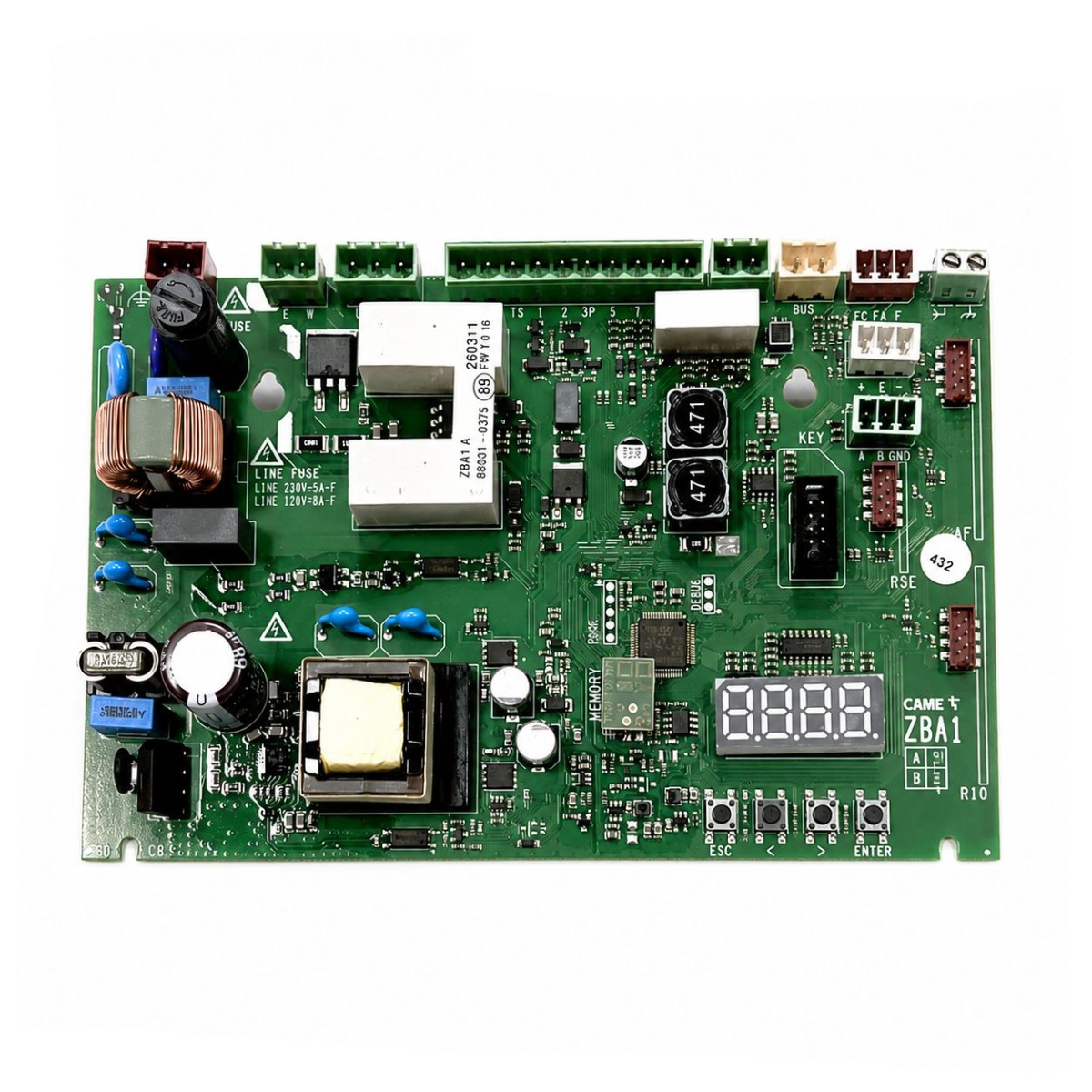 Came 88001-0375 Zba1 Ersatz-elektronikplatine Für Getriebemotoren Der Serien Bx7xxe, Bx704age Und Bx708age