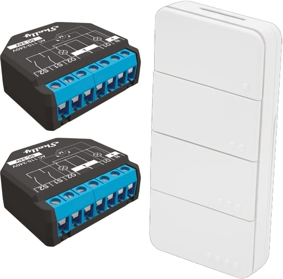 Shelly - Rollladen Automatisierung Starter Kit, 2er Set