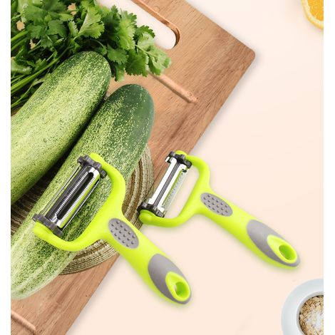 Lan Bdd Sparschäler, Ideal Zum Schälen Von Kartoffeln, Karotten Und Einer Vielzahl Von Obst- Und Gemüsesorten. 2 Stück