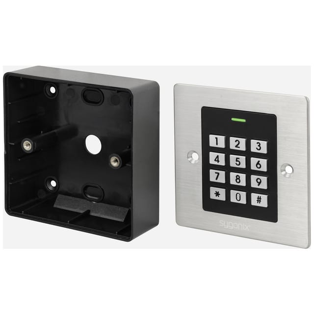 SY-6097866 Code-Tastatur mit rfid Unterputz 12 v/dc, 18 v/dc IP66 - Sygonix
