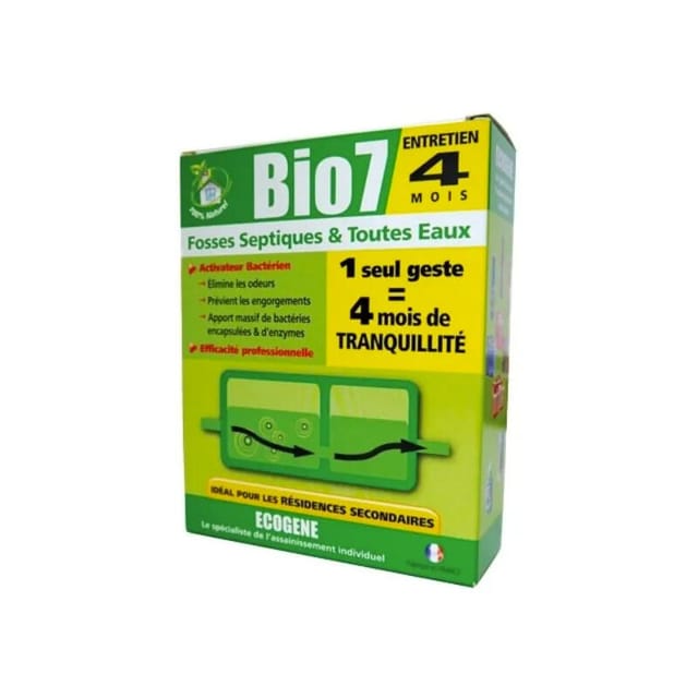 BIO7 4-monatige Wartung aller Klärgruben.