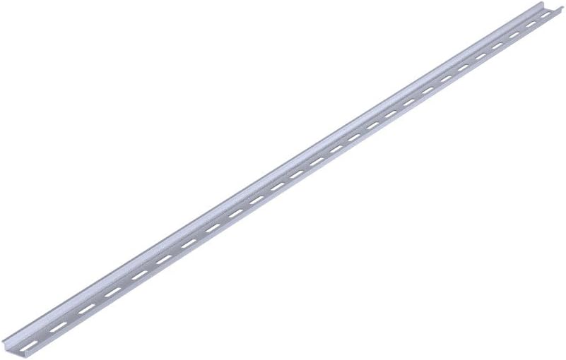 Ettroit 1 Meter Gelochte Omega-din-schiene 35 X 7,5 Mm Aus Verzinktem Stahl - Db14983