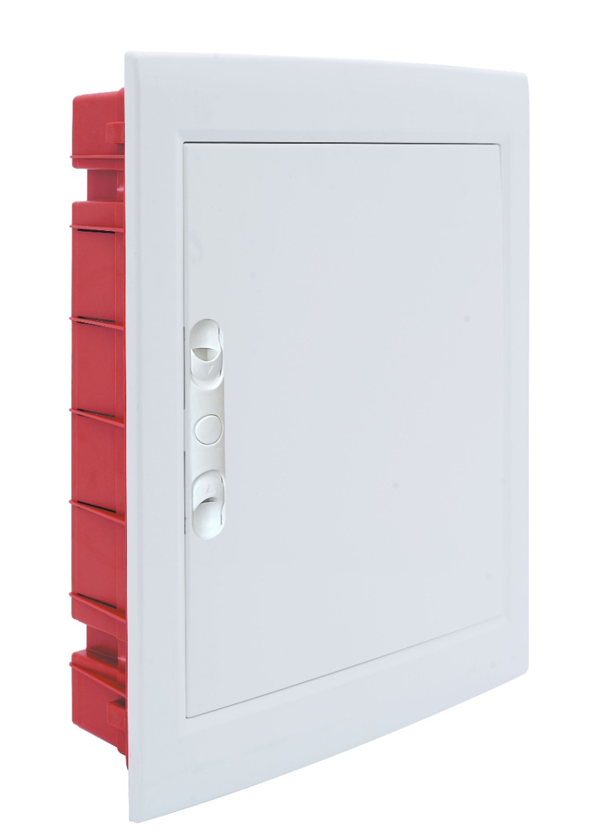 Ettroit 24-modul Ip40 Unterputz-elektroverteiler Mit Ral 7030 Grauer Blindtür - Db112924