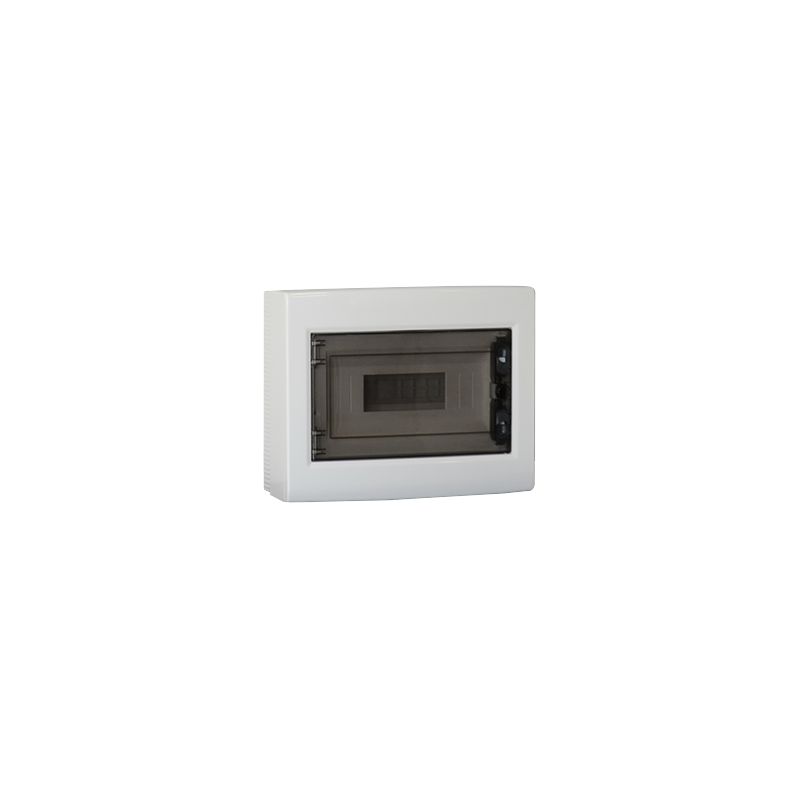 Ettroit 12-modul-wandverteiler Ip40, Ral 7030 Grau, Mit Getönter Transparenter Tür - Db130912