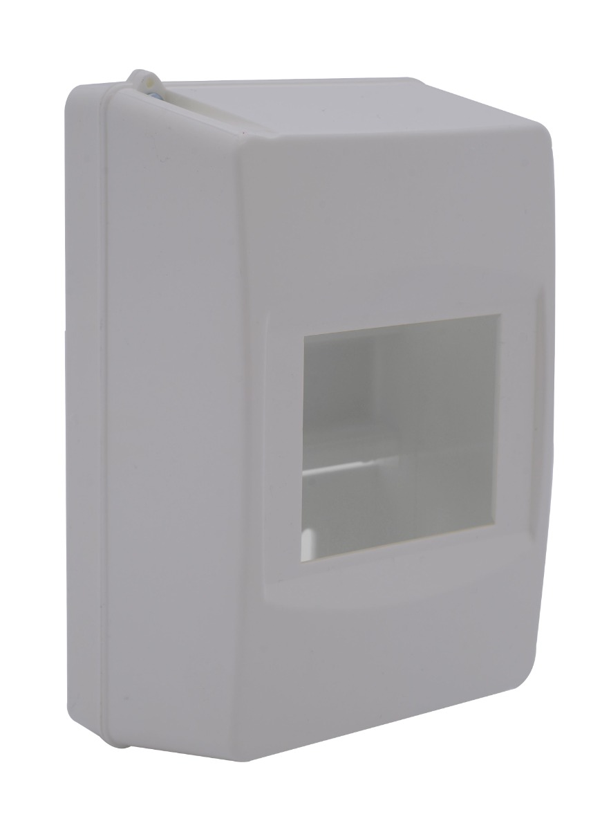 Ettroit 4-modul-wandverteiler Ip40 Weiß Ral 91682 Ohne Tür - Db101034
