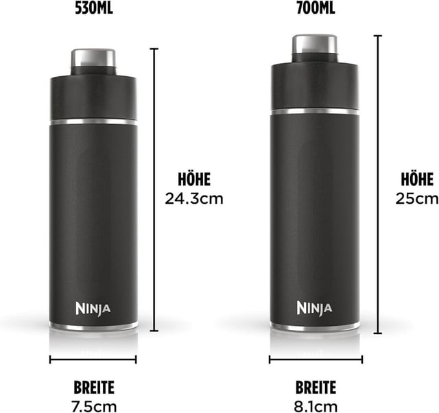 Thirsti 700ml schwarz - Ninja