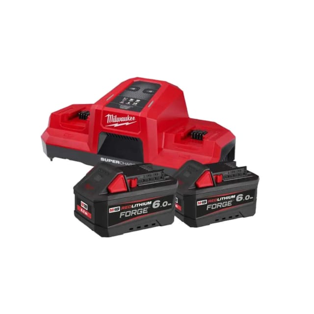 Werkzeugset Milwaukee M18 FORGENRG 602 18 Volt 2 Batterien