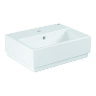 Grohe - Cube Ceramic - Handwaschbecken mit Überlauf 46x35 cm, PureGuard, Alpinweiß 3948300H