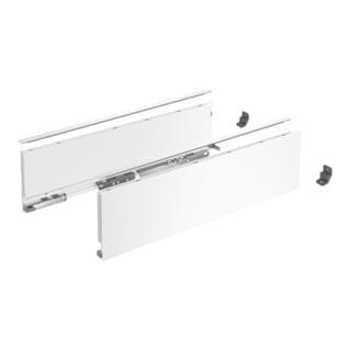 AvanTech You Schubkasten Set Schubkasten Set Höhe 139 - Schubkastensystem Nennlänge 300mm, Stahl weiß - Hettich