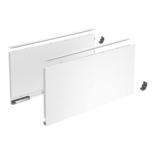 AvanTech You Schubkasten Set Schubkasten Set Höhe 251 - Schubkastensystem Nennlänge 600mm, Stahl weiß - Hettich