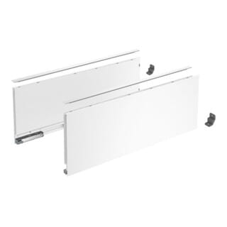 AvanTech You Schubkasten Set Schubkasten Set Höhe 187 - Schubkastensystem Nennlänge 650mm, Stahl weiß - Hettich