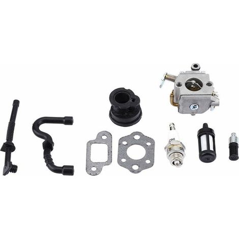 Ahlsen Gummihautvergaser Für Stihl Ms170 Ms180 017 018, Vergaser Für Stihl Ms170 Ms180 017 018 Kettensägenteile Rasenmähervergaser