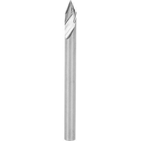 3,175-mm-bohrer, Gravier-, Fräs-, Holzbearbeitungswerkzeug, Eisenwaren 3,175 X 45° X 0,2 X 40 Mm