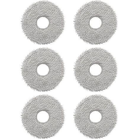 6er-pack Mikrofaser-reinigungstücher Für Ecovacs X2 Omni Roboterstaubsauger