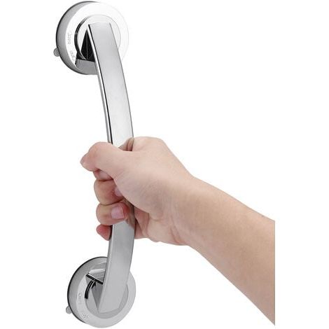 Haltegriff Für Die Badewanne, Badezimmergriff, Haltegriff, Saugnapf, Haltegriff Für Die Dusche, Sicherheitsgriff, Badewanne, Glastür, Rutschfester Handlauf (silber)